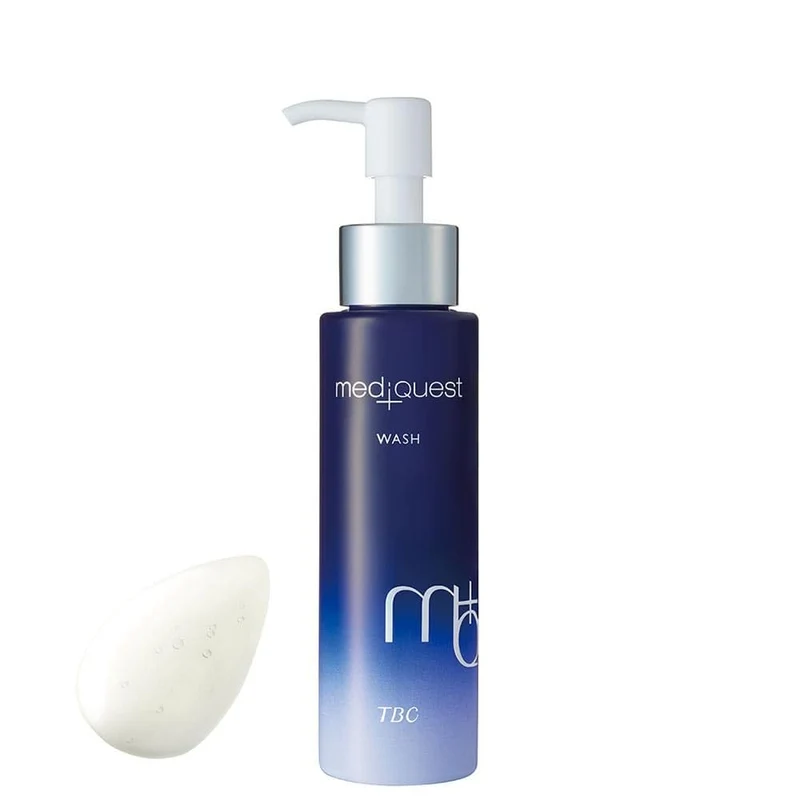 Tbc Mediquest Peeling Wash Facial Cleanser 100Ml - Gentle Exfoliating Formula