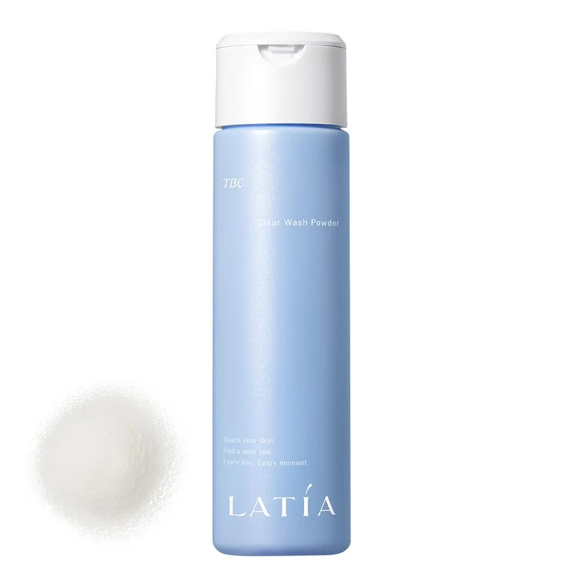 Tbc Latia Clear Wash Powder 90G Natural Face Cleanser Powder