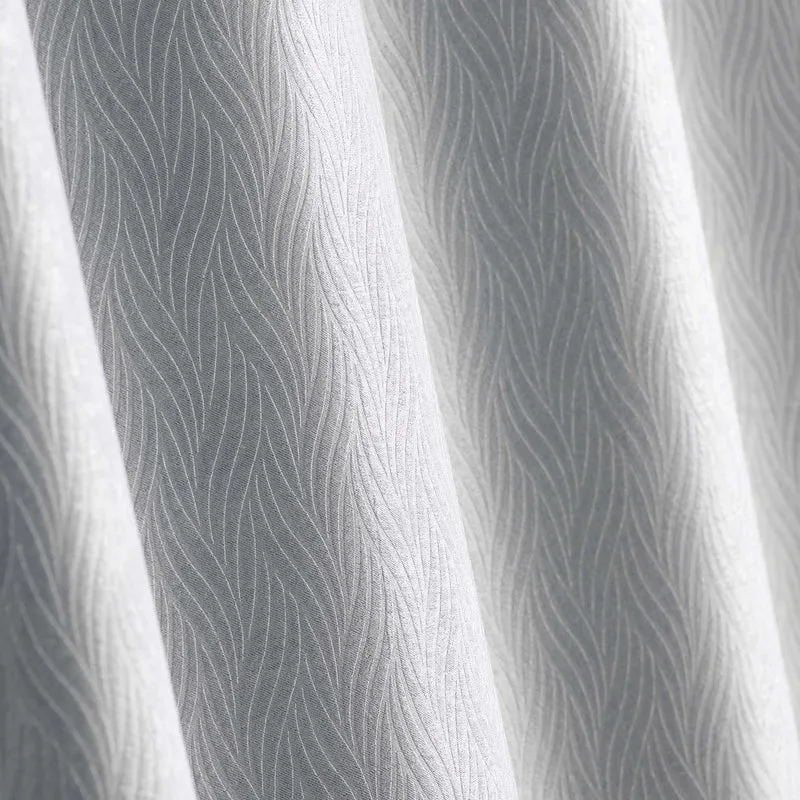 RIDEAU À ŒILLETS 140 X 240 CM OCCULTANT VELOURS GRIS