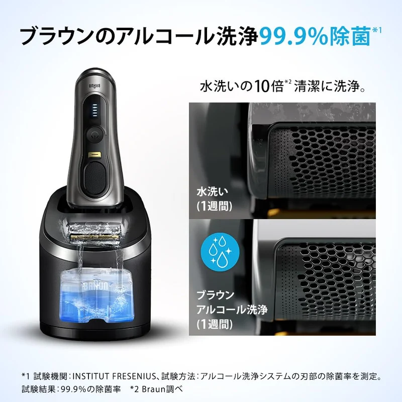Braun 3-in-1 Shaver Cleaning Cartridges for Clean & Charge 10-Pack CCR10