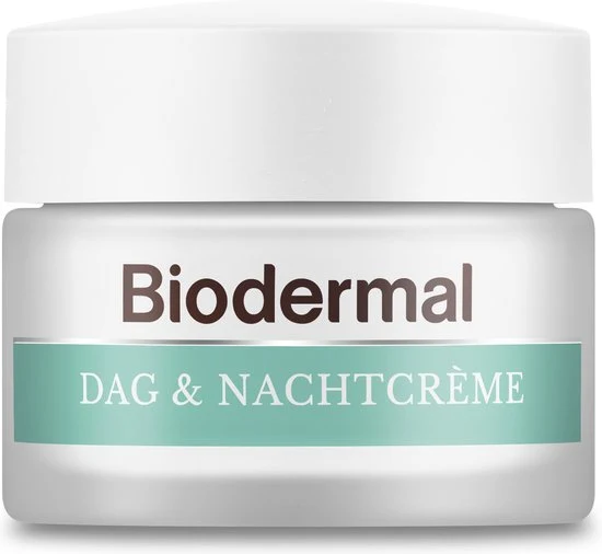 Biodermal Dagcreme -en Nachtcrème - Hydraterend en voedend - Gezichtsverzorging - 50ml