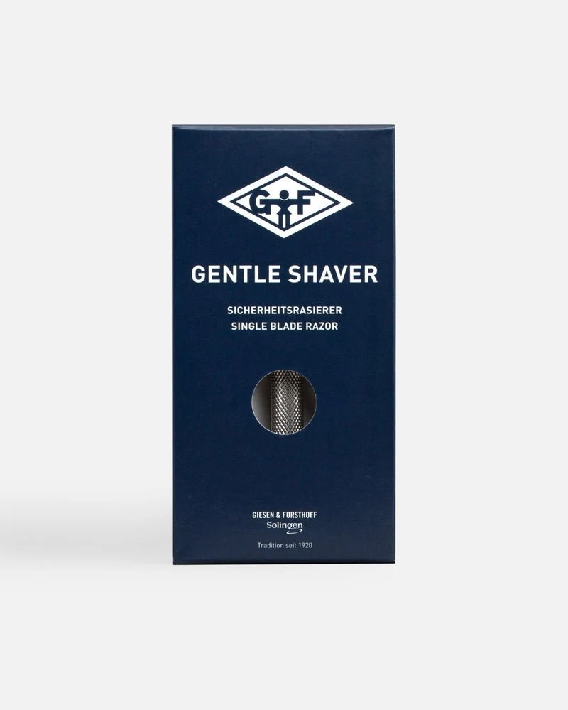 Timor® Unisex Rasierhobel Gentle Shaver mit Edelstahlgriff