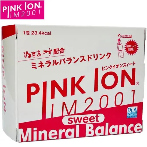 Pink Ion Sweet Powder Supplement 30 Packets - Boost Your Energy Naturally