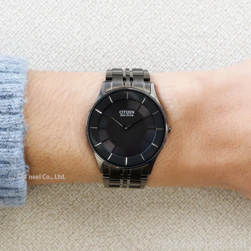 Citizen Men's Black Eco-Drive Waterproof Watch AR3017-58E Bracelet