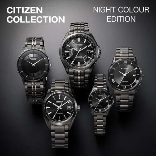 Citizen Men's Black Eco-Drive Waterproof Watch AR3017-58E Bracelet