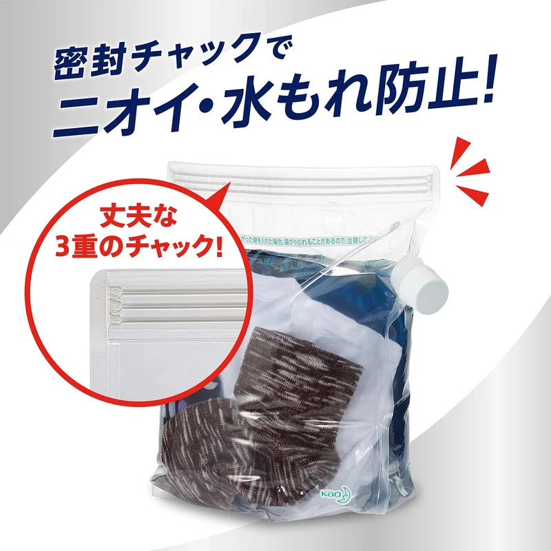 Kao Attack Portable Laundry Detergent Refill Bag 5L