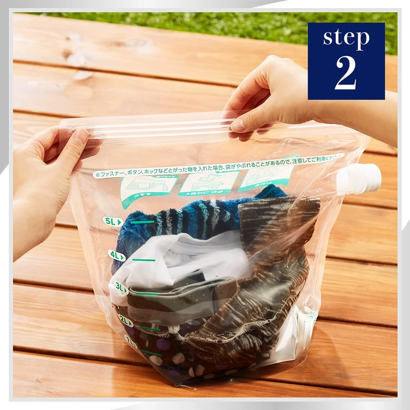 Kao Attack Portable Laundry Detergent Refill Bag 5L
