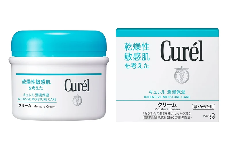 Curel Moisturizing Cream Jar Suitable for Babies 90g Single Pack