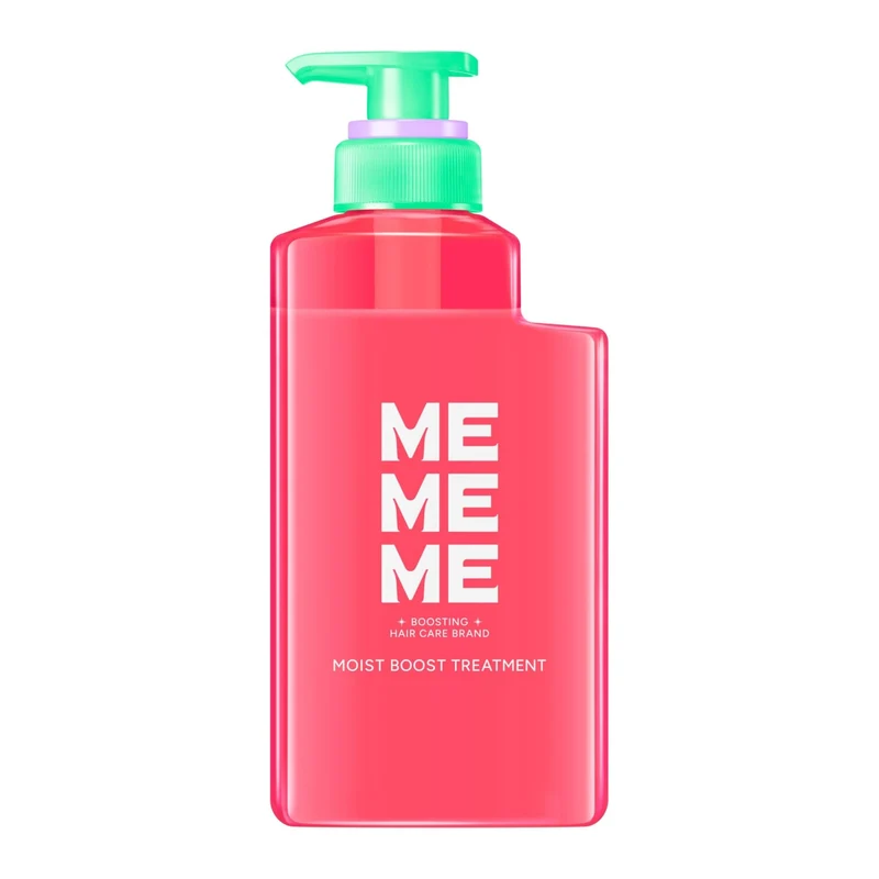 MEMEME Moist Boost Treatment Sulfate Free Red Kiwi Freesia Scent 400ml Pump