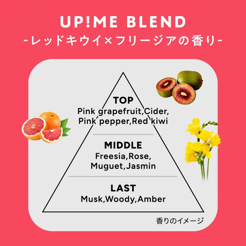MEMEME Moist Boost Shampoo Sulfate Free Red Kiwi Freesia Scent 400ml Pump