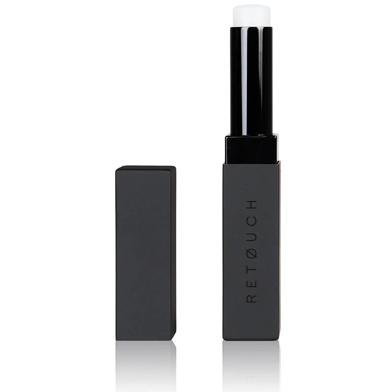 Retouch Men's Moisturizing Lip Balm - Fragrance-Free Colorless 2G Gift