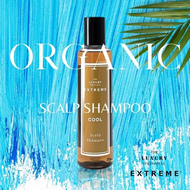 The Luxury Original Extreme Cool Scalp Shampoo Organic 200ml Silicone-Free
