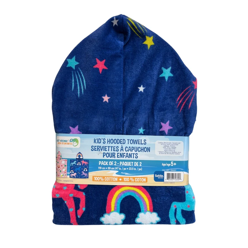 SAFDIE & CO - Ensemble de 2 Serviettes pour Enfants