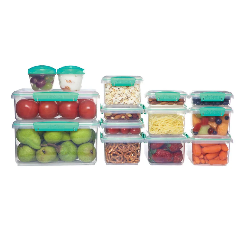 SISTEMA - Ensemble de 14 Contenants Alimentaires