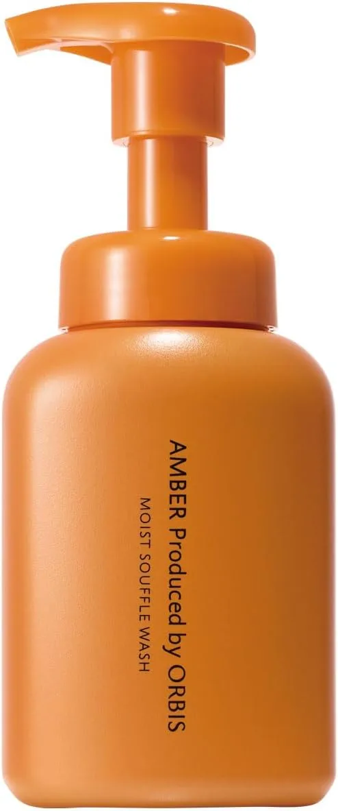 Orbis Amber Moist Souffle Foam Facial Cleansing 6.6 fl oz Moisturizing ORBIS