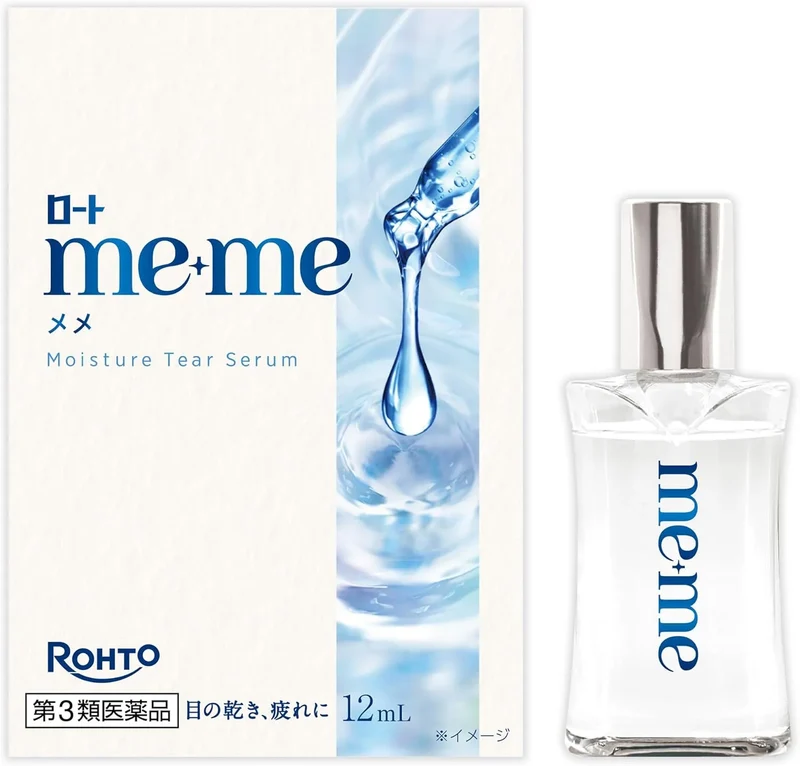 Rohto Mememe Moisture Tear Serum 12mL Eye Drops for Dry Eyes Rohto Pharmaceutical