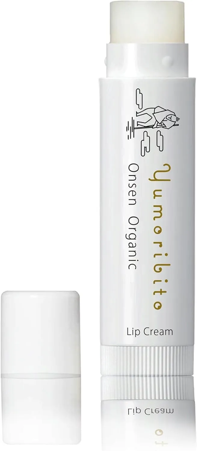 Yumoribito Organic Lip Balm Natural Hot Spring Formula Moisturizing Lips by Yumoribito Gyoku Sui