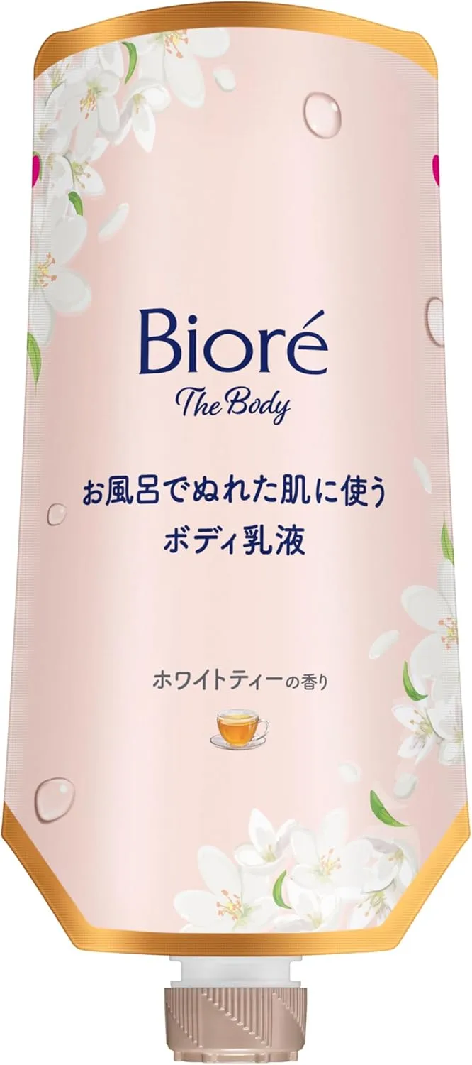 Biore The Body Lotion for Wet Skin White Tea Scent Moisturizing 9 oz Biore u
