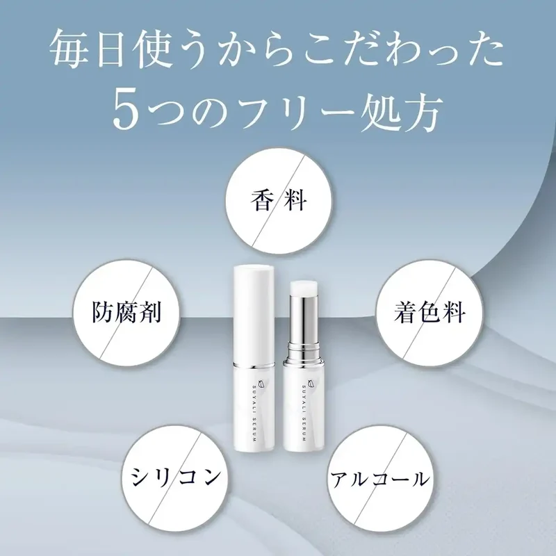 Isehan Lab Suyari Unscented Moisturizing Lip Serum Stick 0.1 oz by ISEHAN Lab