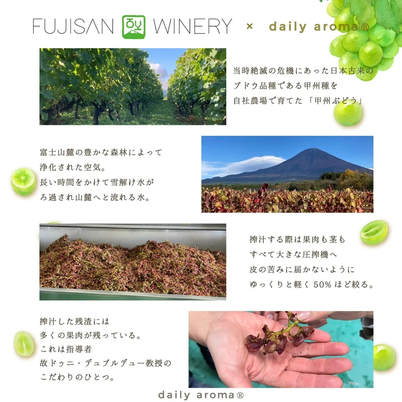 Daily Aroma Mt. Fuji Grape Hand Cream 75ｇMuscat Scent