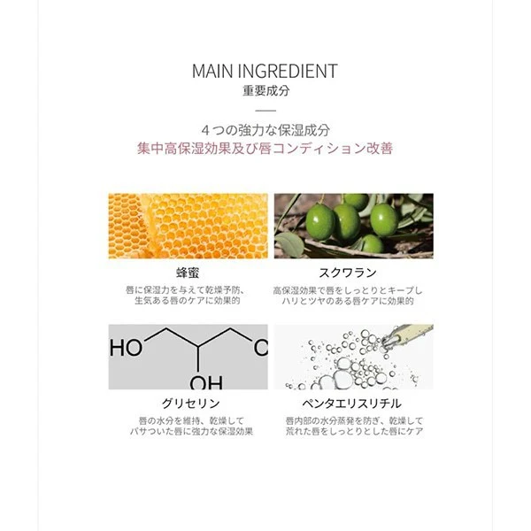 Ynm Rainbow Honey Lip Balm - Japanese Lip Balm For Sensitive Lips - Lips Care Products