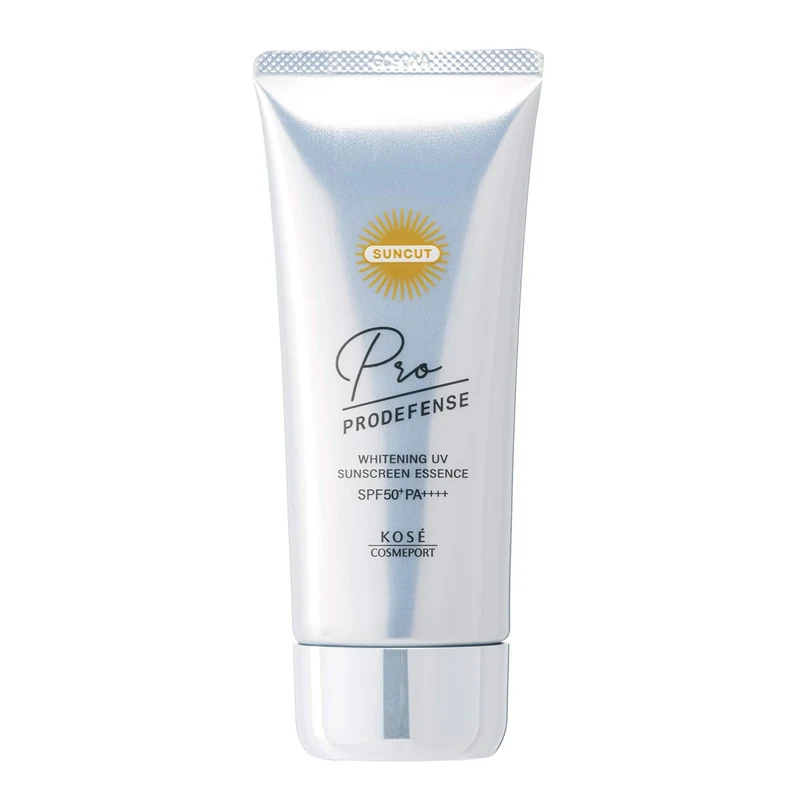 KOSE Suncut Pro Defense Whitening UV Essence Sunscreen Fragrance Free 90g