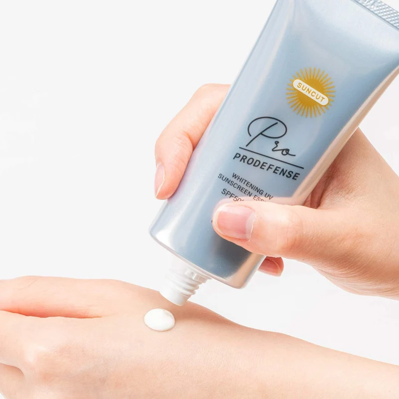 KOSE Suncut Pro Defense Whitening UV Essence Sunscreen Fragrance Free 90g