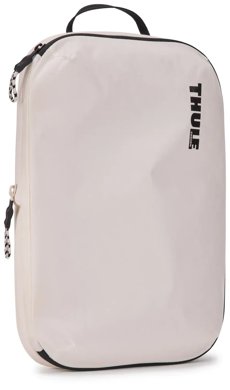 THULE Packing Cube Set Compression Travel Storage Bags Duo 2x (Small and Medium) White