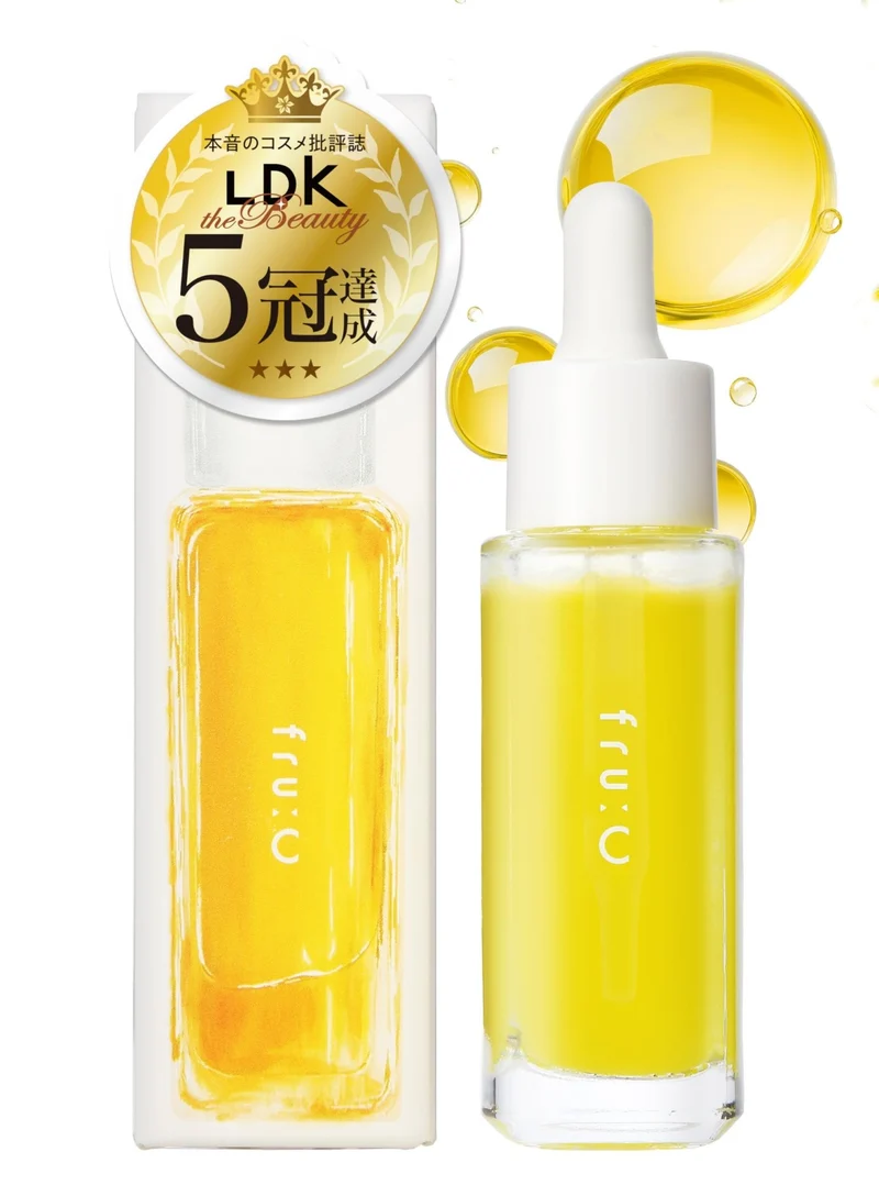 [Amazon Exclusive] fru:C Vitamin C Serum with White C Capsules