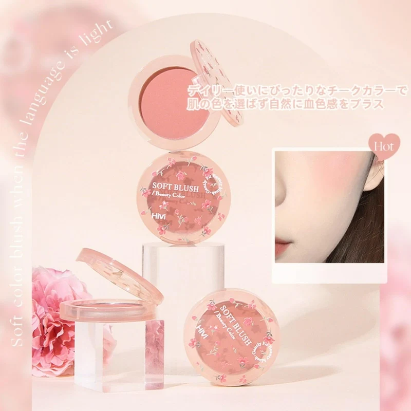 HiVi 8-Piece Makeup Set: 4 Lipsticks Brow Pencil Concealer Blush Palette