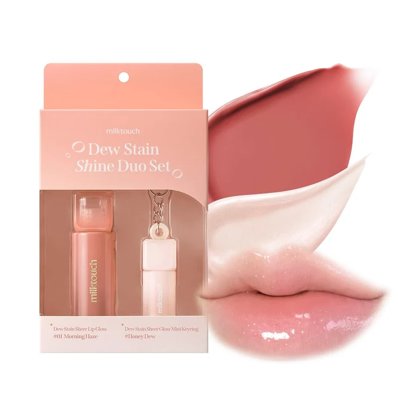 Milk Touch Dew Stain Shine Duo Set 01 (Morning Haze x Honeydew)