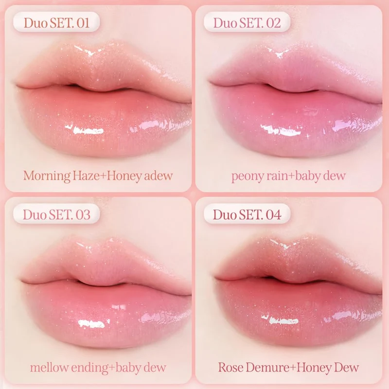 Milk Touch Dew Stain Shine Duo Set 01 (Morning Haze x Honeydew)