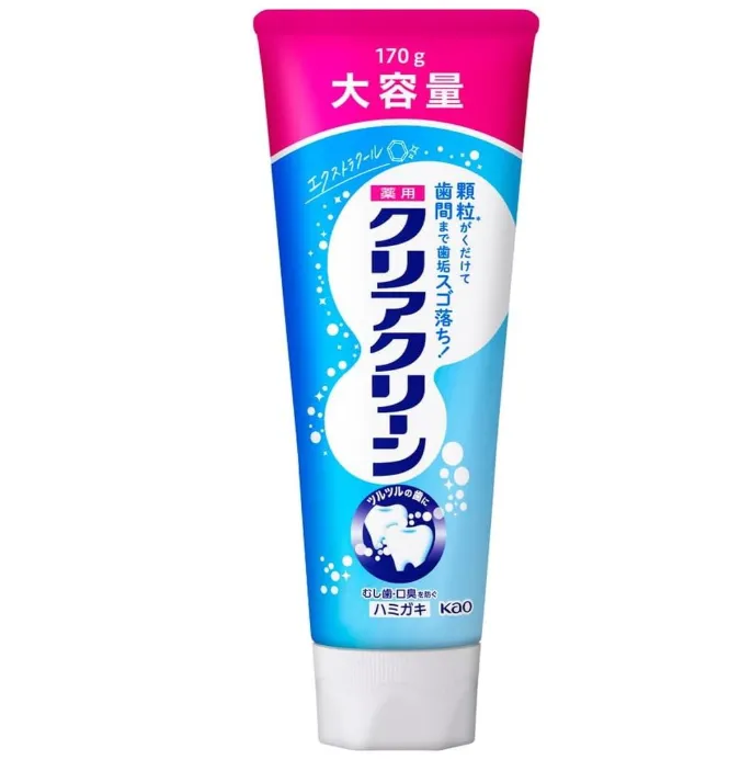 Kao Clear Clean Extra Cool [Large Capacity] 170g - Buy Toothpaste From Japan
