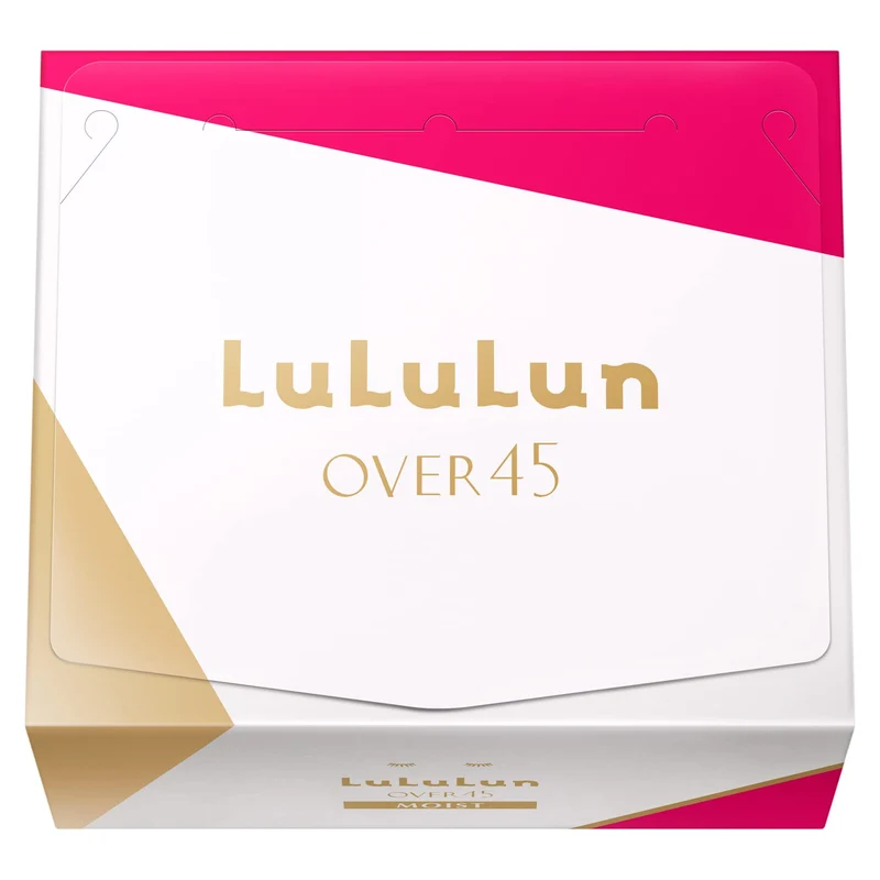 Lululun Face Mask Over45 Camellia Pink 32 Sheets 2FB