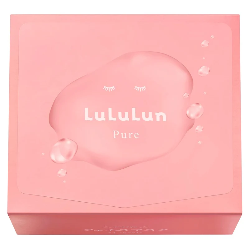 LuLuLun Pure Every Face Mask Large Pack 32 Sheets