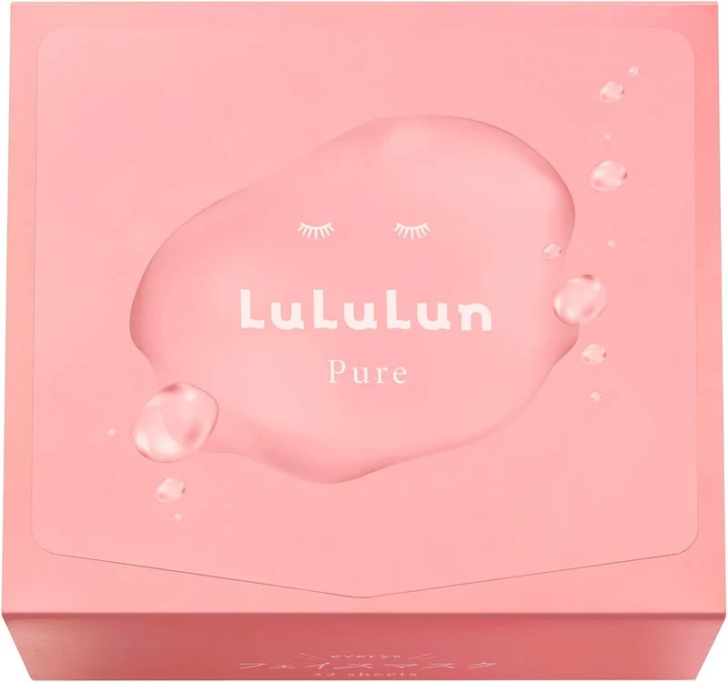 LuLuLun Pure Every Face Mask Large Pack 32 Sheets