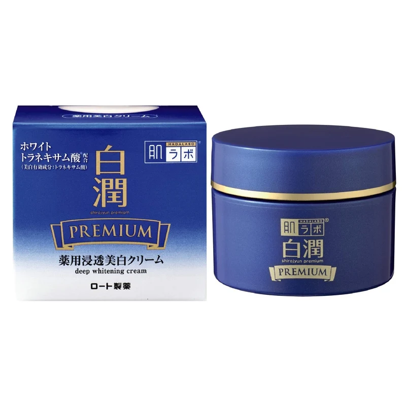 Hada Labo Shirojun Premium Whitening Deep Moisturizing Cream 50g