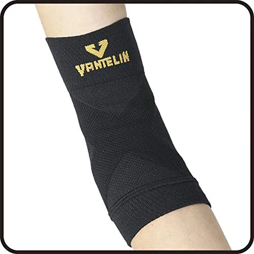 Vantelin Small Elbow Supporter Black Fits Both Arms 1 Piece