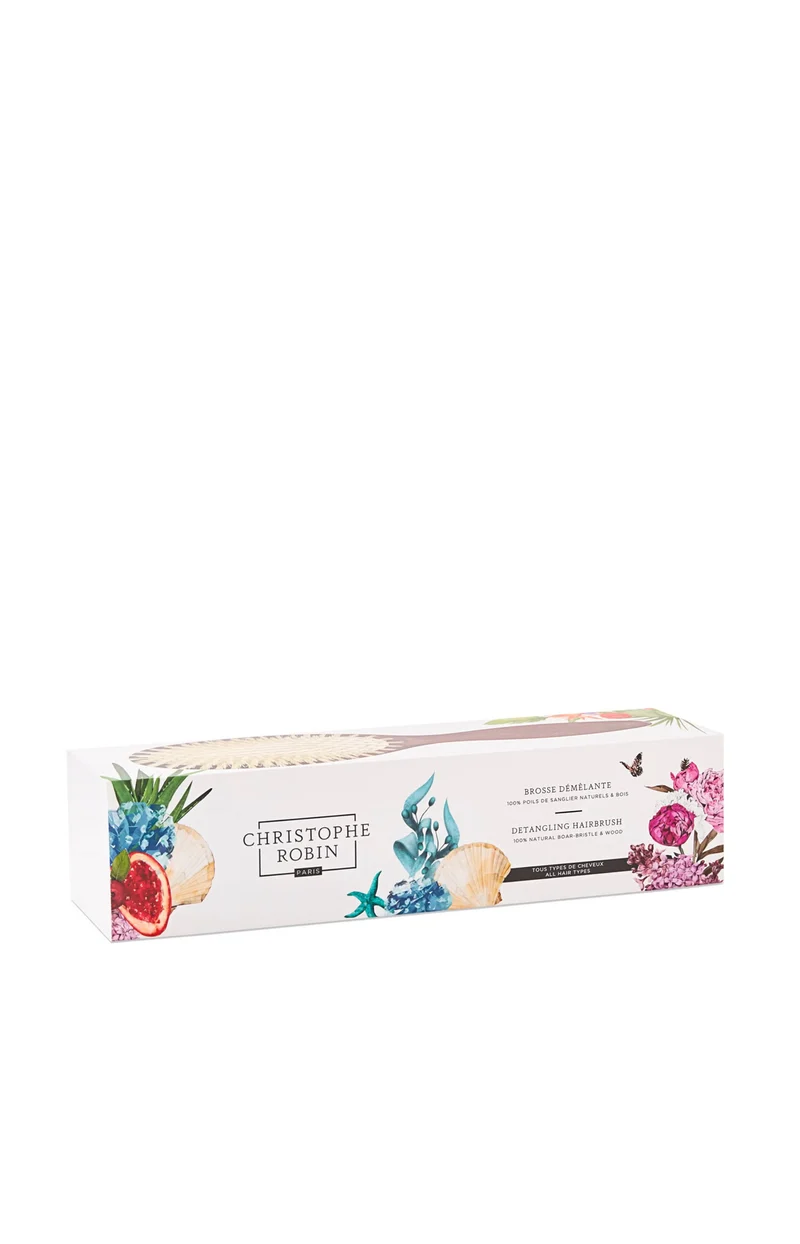 Brosse démêlante - Poils naturels - Tous types de cheveux