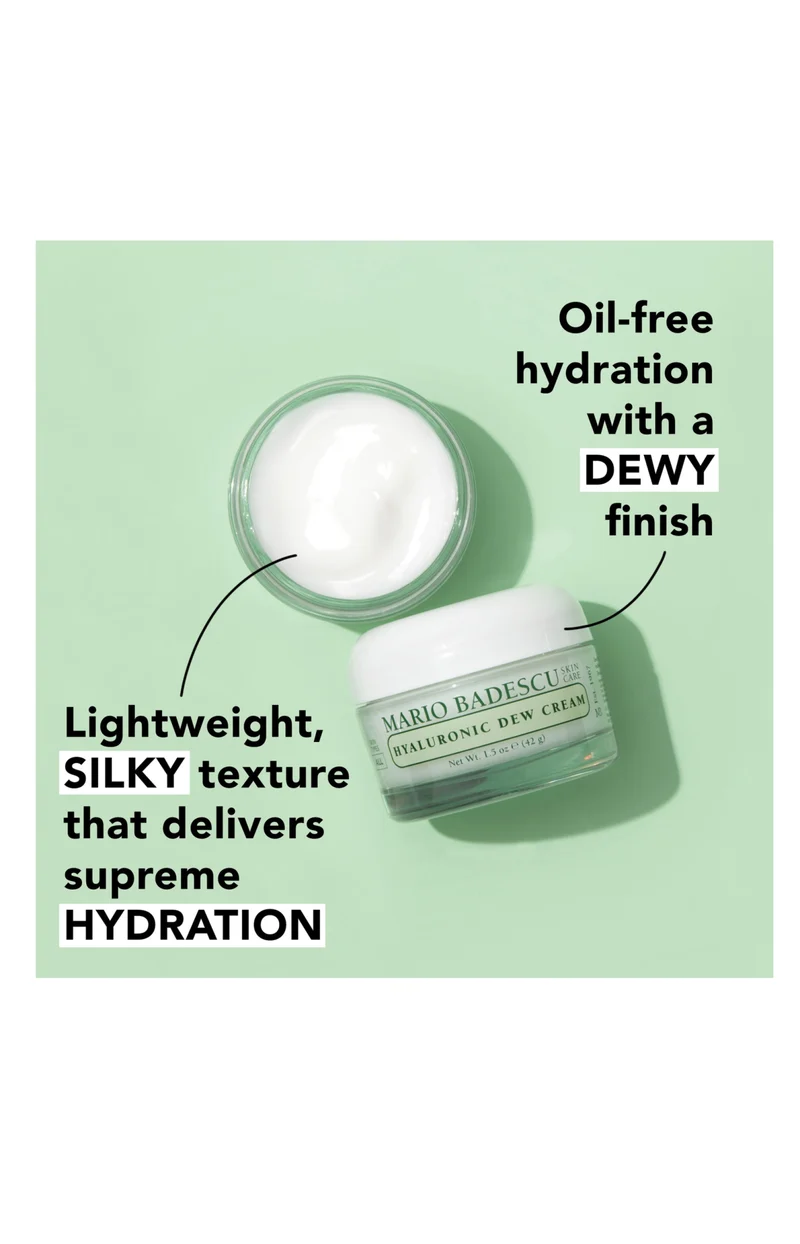 Crème de jour hydratante - Acide hyaluronique - 42 g