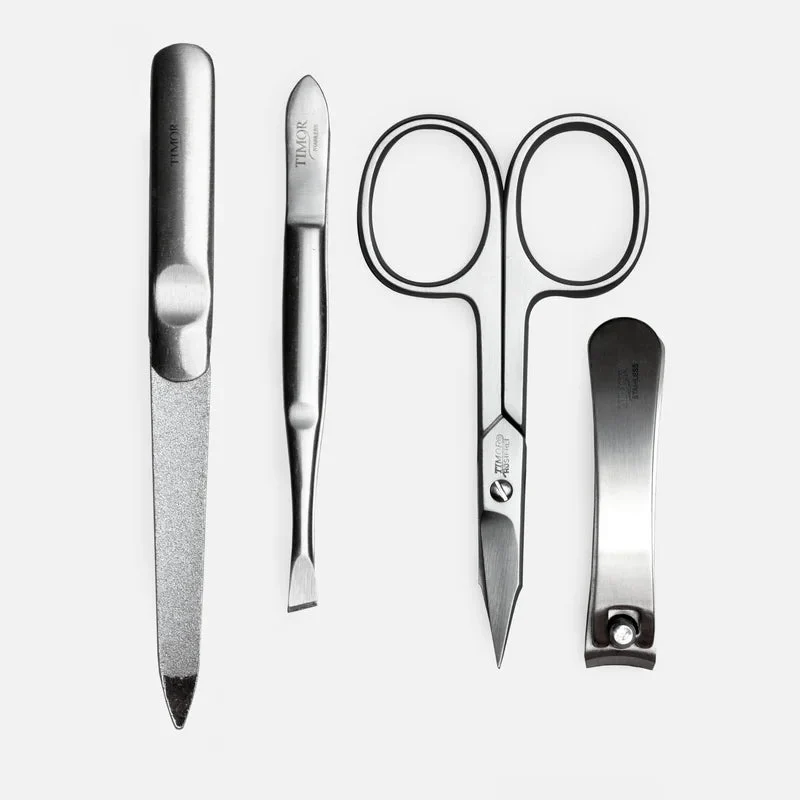 Maniküre Set 4-teilig Schwarz