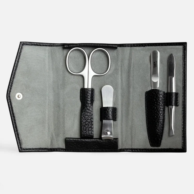 Maniküre Set 4-teilig Schwarz