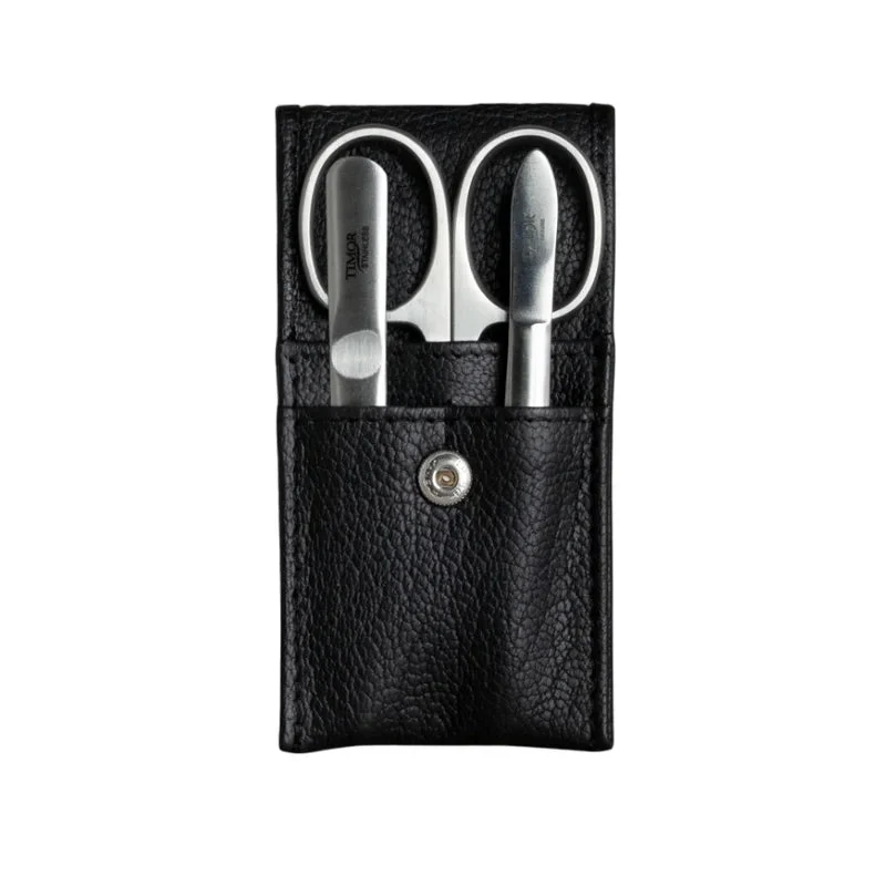 Maniküre Set 3-teilig Schwarz