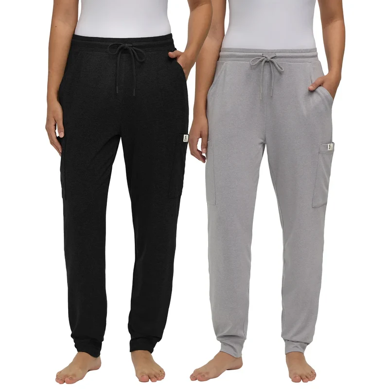 FRANK. BY FRANK AND OAK - Paquet de 2 Pantalons Cargo de Détente pour Femme