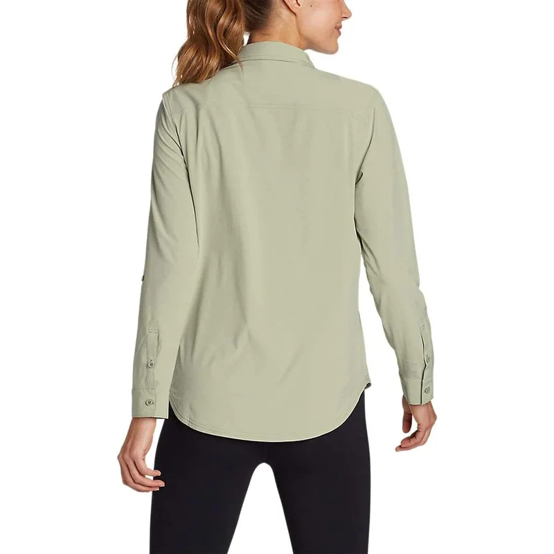 EDDIE BAUER - Chemise à Manches Longues pour Femme Departure 2.0