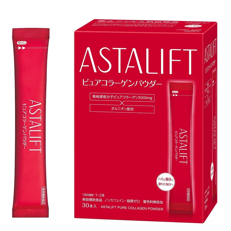 FUJIFILM ASTALIFT Collagen Powder 30-Day Supply Sticks (30 Count)