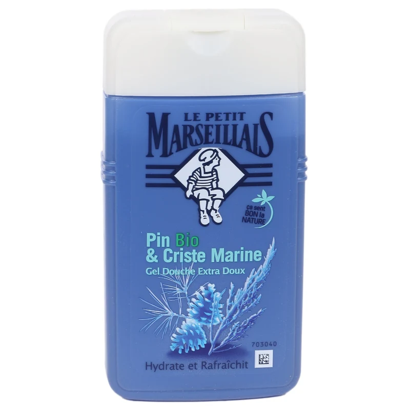 LOT DE 2 GELS DOUCHE PIN ET CRISTE MARINE