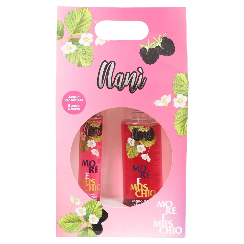 GEL DOUCHE 250ML+EAU PARFUMEE 75ML MURE ET MUSC COFFRET 2 PCS