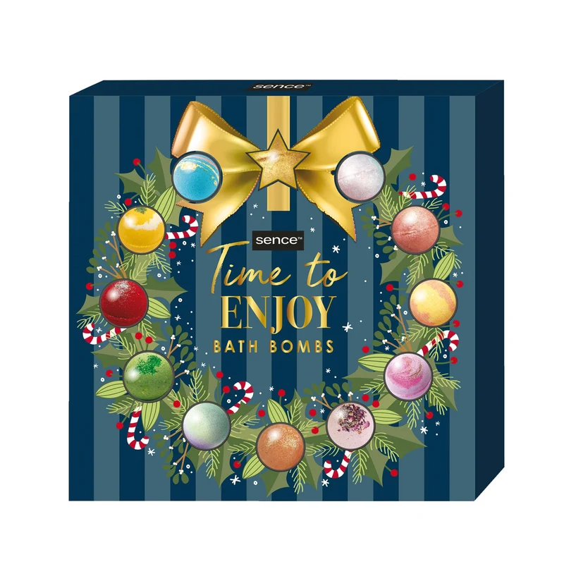 Coffret cadeau 12 boules de bain