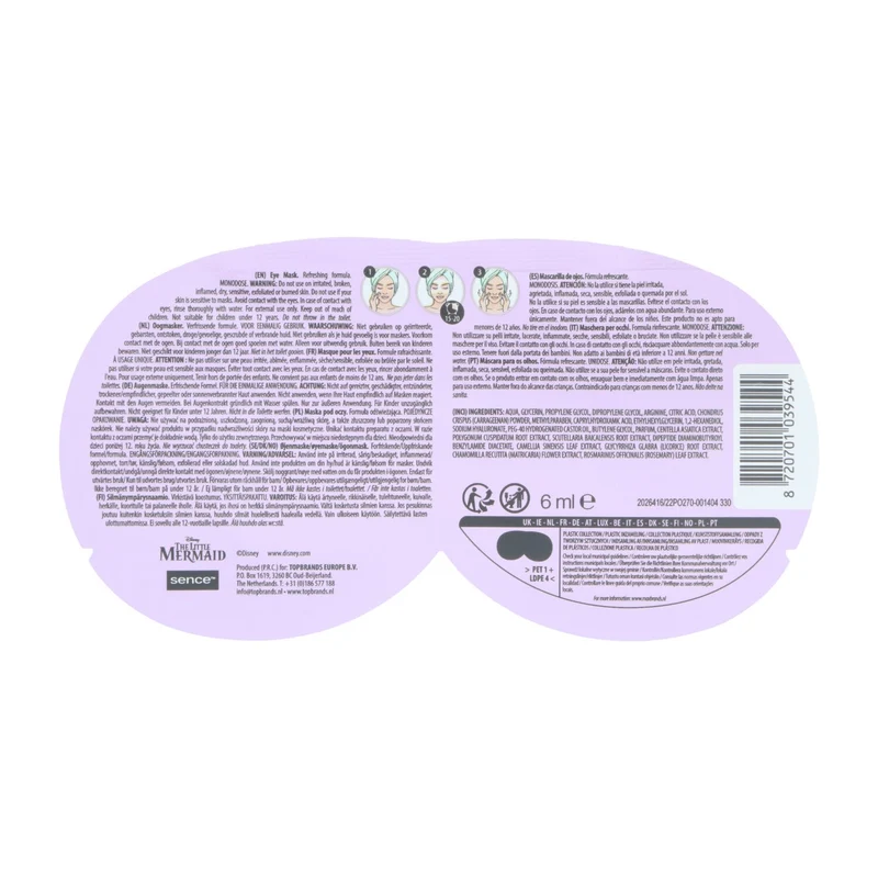 Masque en tissu pour les yeux
